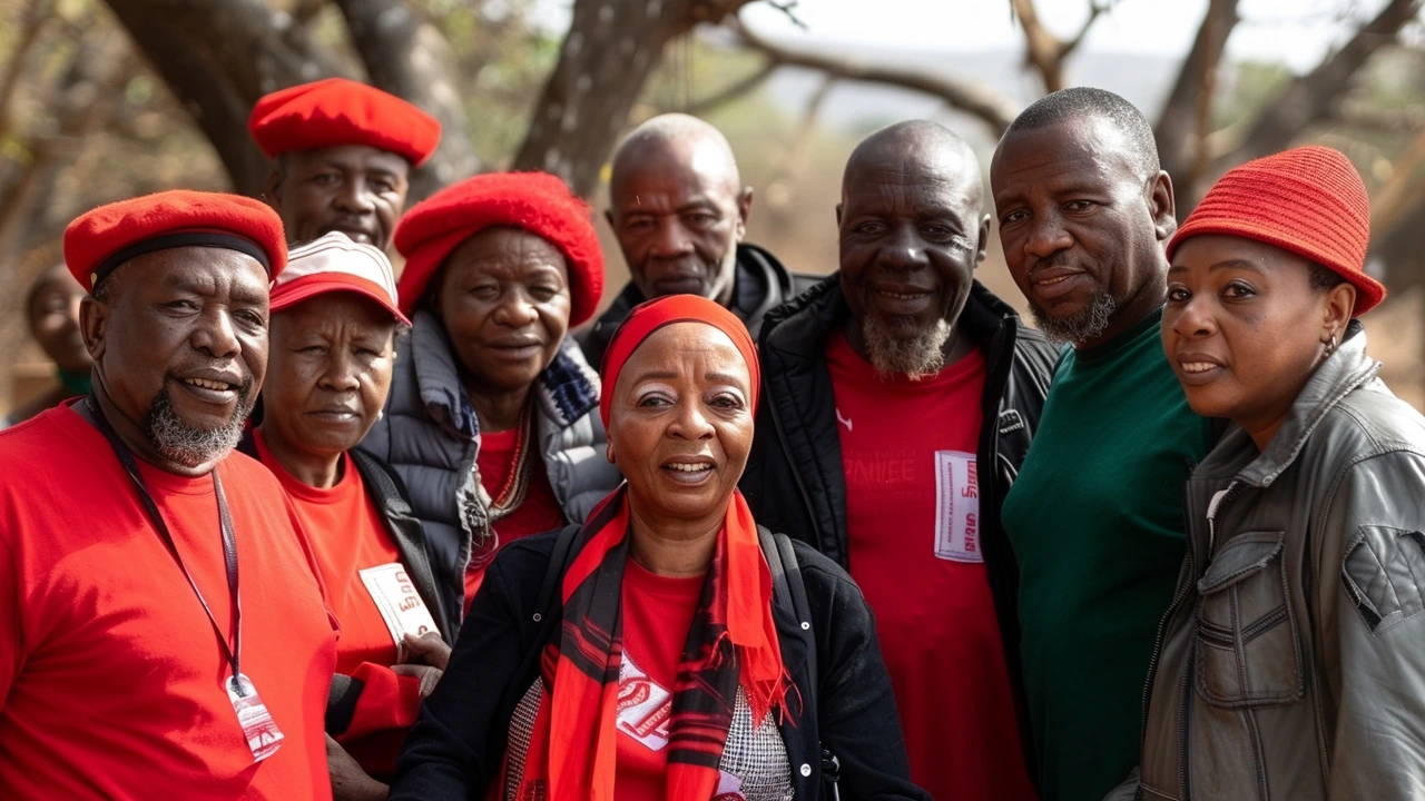 Jossey Buthane's Presence and Allegations Against EFF Members