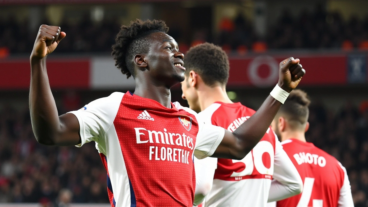 Bukayo Saka Shatters Thierry Henry's Record in Arsenal's Triumph Over Liverpool